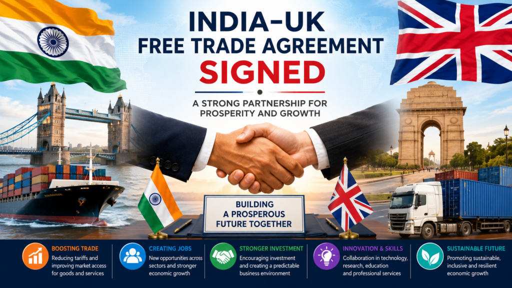 India–UK Free Trade Agreement Signed