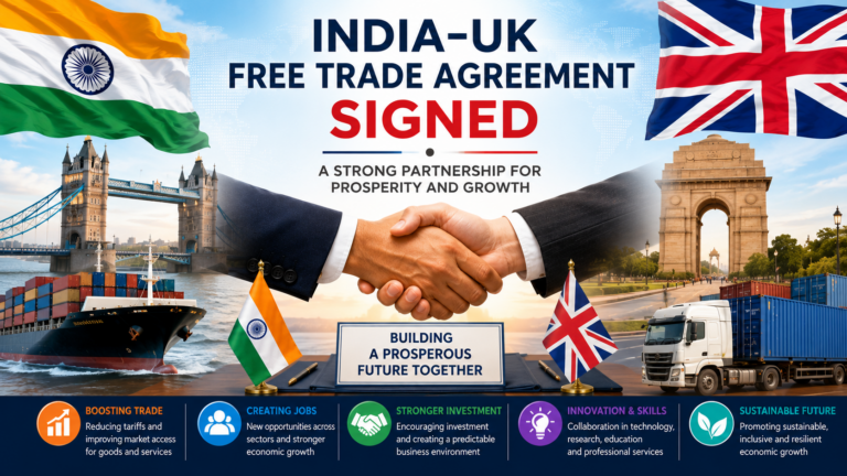 India–UK Free Trade Agreement Signed