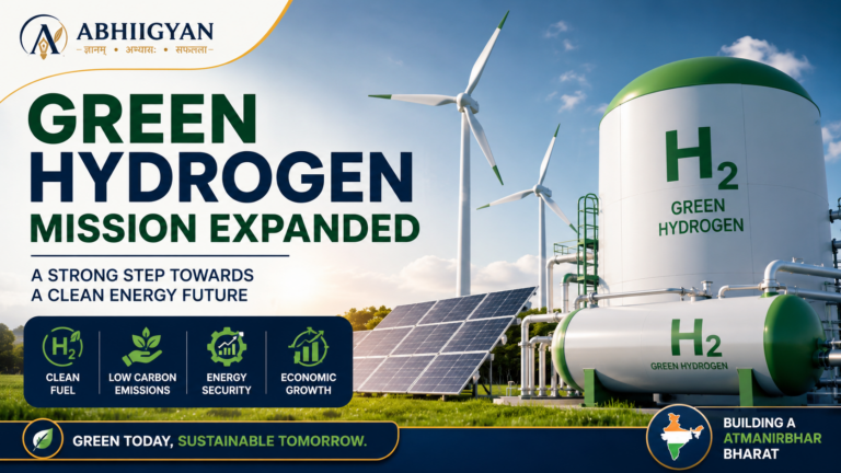 Green Hydrogen Mission Expanded