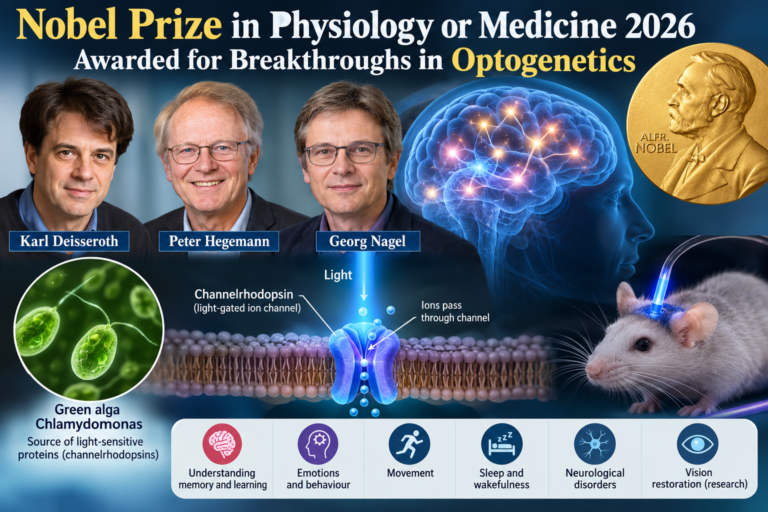 optogenetics nobel prize 2026 infographic